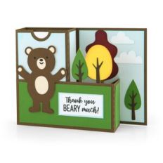 A2 Pocket Pop Up Card Bear