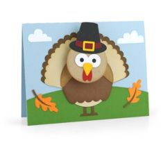 Bobble Head Card Turkey