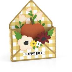 Box Card Envelope Pumpkin