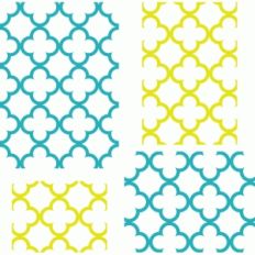 quatrefoil backgrounds - 4x6