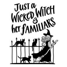 Just a Wicked Witch and Her Familiars