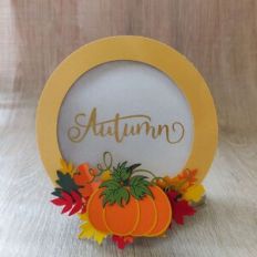 Autumn postcard