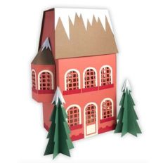 Christmas house 3D