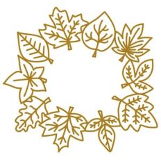leaf wreath