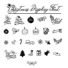 Christmas Series Dingbat Font