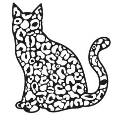 Leopard Print Cat