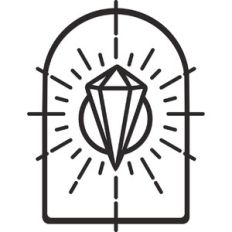 Gemstone Suncatcher