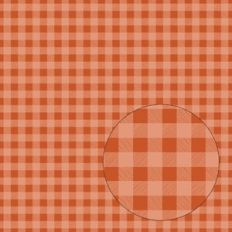 Orange Seamless Buffalo Plaid Pattern