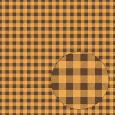 Yellow and Brown Seamless Buffalo Plaid Pattern