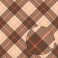 Fall Plaid Seamless Pattern