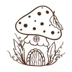 Mushroom house