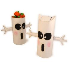 Ghost Tube Favor Box