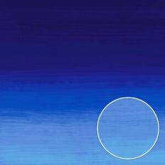 Indigo Brushed Ombre Watercolor Background Pattern