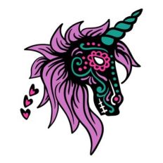 Sugar Skull Unicorn