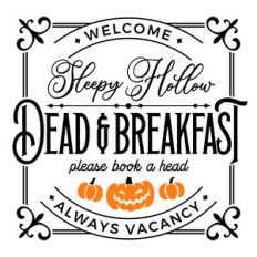 Dead and Breakfast Rectangle
