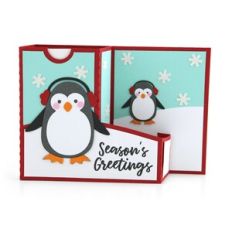 A2 Pocket Pop Up Card Penguin
