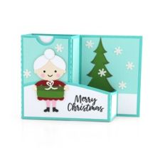 A2 Pocket Pop Up Card Mrs Santa