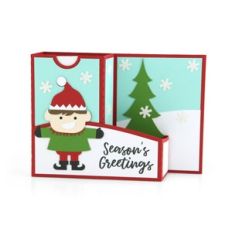A2 Pocket Pop Up Card Elf