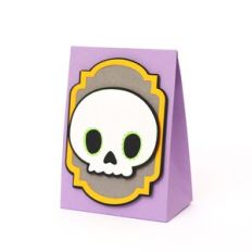 Halloween Treat Bag Mexican Skull