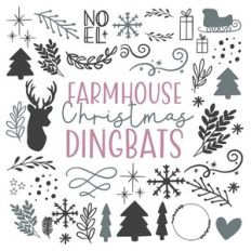 DTC Farmhouse Christmas Dingbats