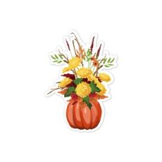 Pumpkin Floral