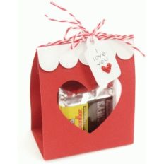 heart window treat bag