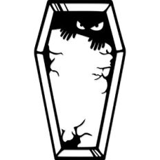 Coffin Scary Monster