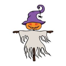 Halloween scarecrow