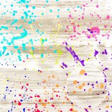 Recycled Craft Paper Splattered Watercolor Background Pattern
