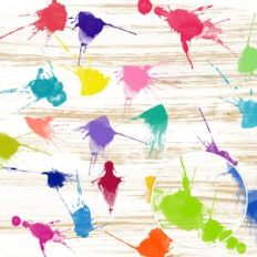Recycled Craft Paper Splattered Watercolor Background Pattern