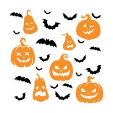 Halloween pattern for cutting vinyl