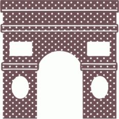 dotted arc de triomphe