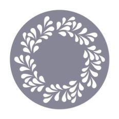 floral wreath background