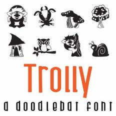 Trolly Doodlebat Font