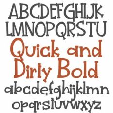 ZP Quick and Dirty Bold