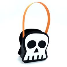 halloween skull bag