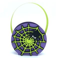 halloween spider and web bag