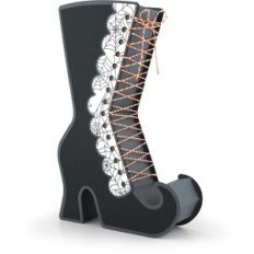 3D Witch Boot