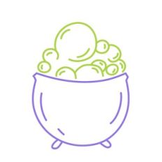 Cauldron Lined