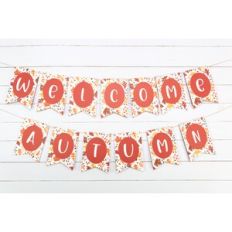 Welcome Autumn Banner