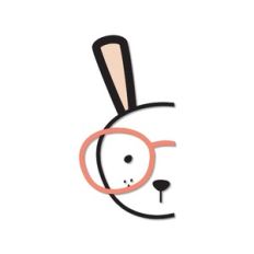 Bunny with glasses