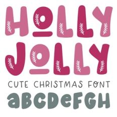 DTC Holly Jolly Christmas Font