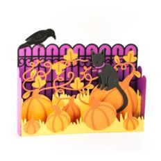 Halloween Pumpkin Patch Box Card