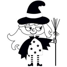 Witch Outline