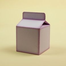 'Pomposa' mini milk box
