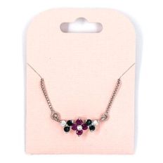 NECKLACE CHAIN DISPLAY HOLDER WITH CHAIN POCKET