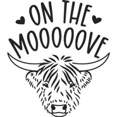 On The Mooove Highland Cow