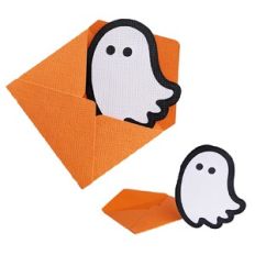 mini ghost card and envelope