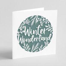 Winter Wonderland Christmas Card