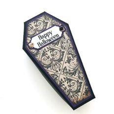 Happy Halloween Coffin box